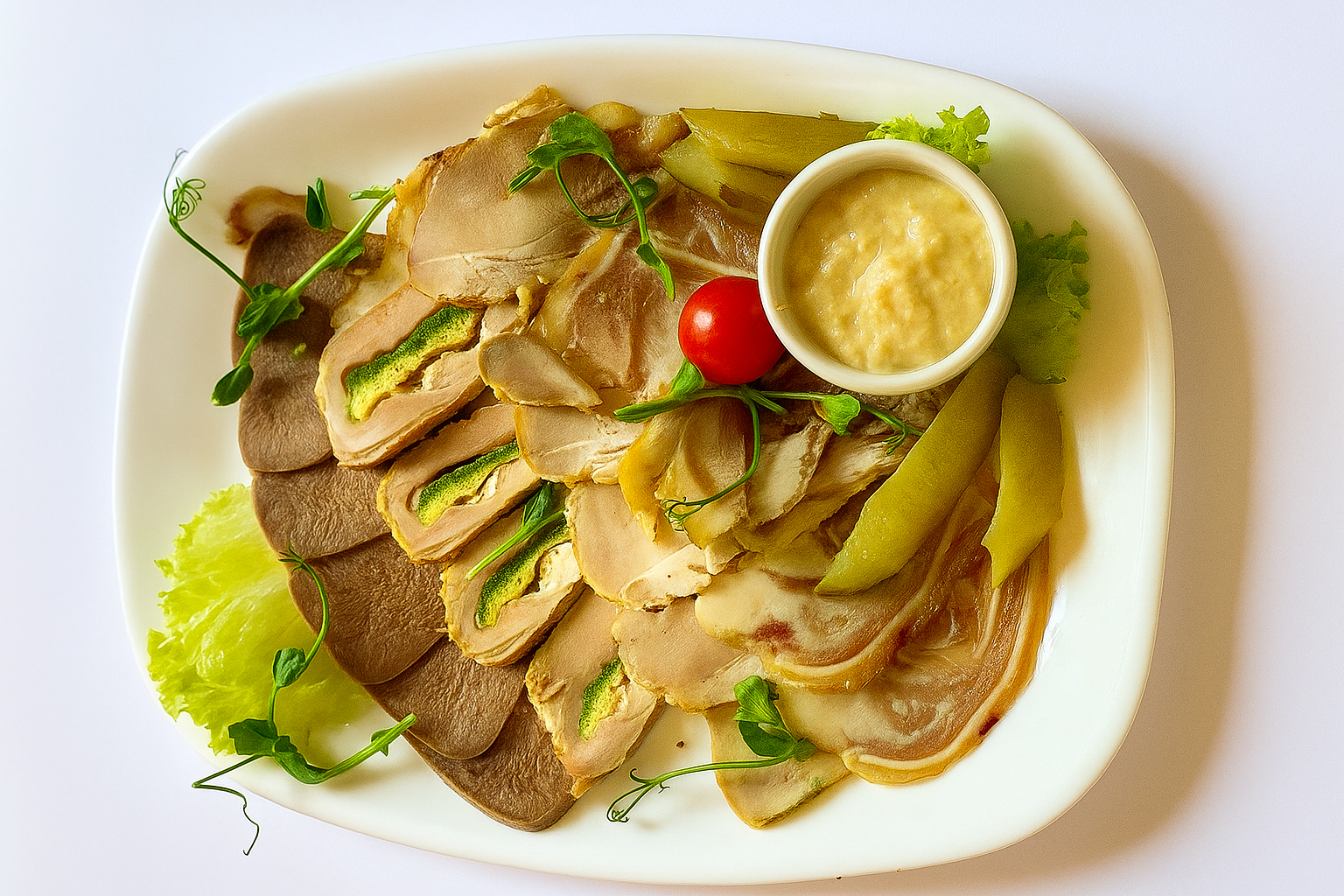 Домашняя тарелка