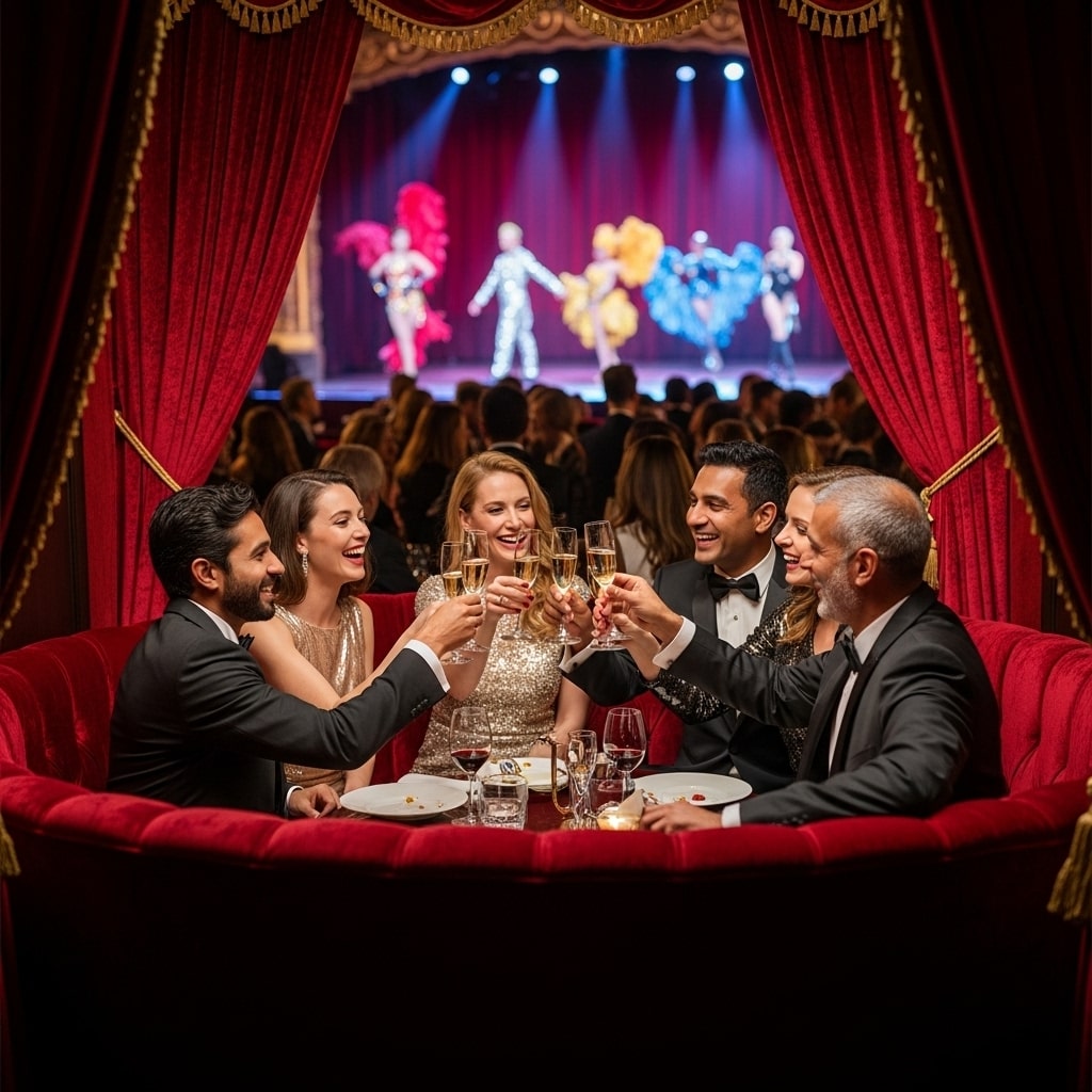 Юбилей в ресторане Мулен Руж